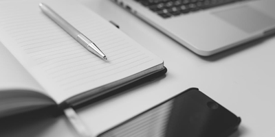 notes i długopis